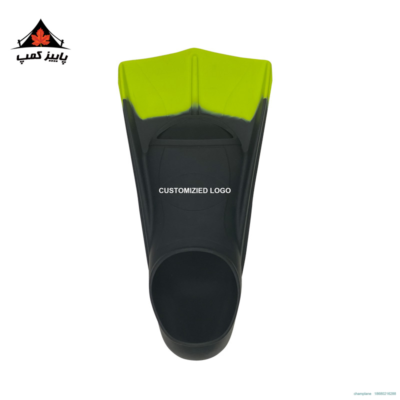 فین قدرتی شنا | مشکی سبز